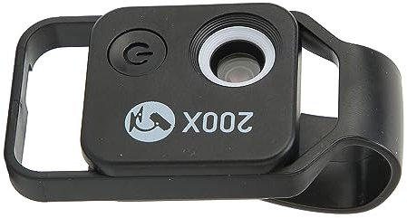 Microscope de Téléphone de Poche 200x Objectif de Photographie Macro pour Smartphone Professionnel Objectif Optique d'appareil Photo de Téléphone à Grossissement HD 200x pour la