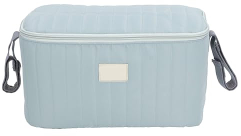 Kinderwagen-Tasche mit Viel Platz, Reißverschluss und 2 Griffen, Wasserdicht, Praktische Aufbewahrungstasche für Kinderwagen (GREEN)