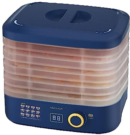 Ustensiles de cuisine Séchoir alimentaire multifonctionnel, appareils électroménagers, minuterie, contrôle de la température à faible bruit, déshydrateur de fruits 220 V, 5 plateau
