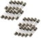 20 Stücke Feinsicherung 10A, 5x20mm, Träge Packung Glassicherung 250V