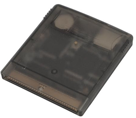 Lazmin112 Videospiel-Speicherkarte für GB GBC GBA SP, 1000-in-1-Game-Flash-Speicherkarte, Game-Cartridge-Erweiterungskarte für Gameboy, für MAPPER (Schwarz Transparent)