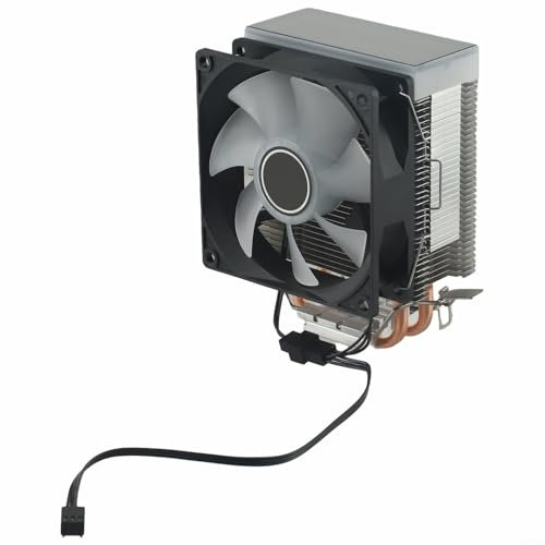 PETSTIBLE CPU Cooler Display Digitale 4 Heatpipes ARGB Fan Desktop Computer 1700/AM5 RGB Luce Sincronizza con Scheda Madre