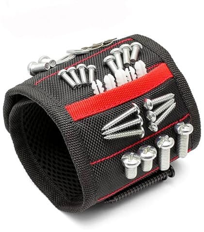 Magnetic Wristband for Men - DIY Tools and Gadgets for Outdoor Activities - Unique Gift Ideas for Christmas and Birthdays