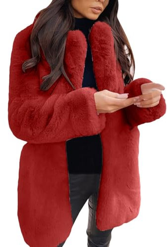 Black of Friday Chaqueta Mujer Mayor Invierno Abrigo Puffy Mujer Largo Parkas Mujer Con Capucha Chaqueta Larga Hombre Ropa De Mujer De Moda Plumon Trekking Mujer Ofertas Primavera