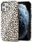 Svanove Cheetah Print Phone Case for iPhone 11 Pro Case Girly, Cute Leopard Case for Women, Luxury Trendy Retro Cool Animal Print Design, Aesthetic Pattern Hard Shell Plastic Cover, Beige Polka Dots