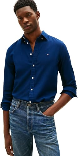 Tommy Hilfiger Herren Flex Dobby Sf Shirt Mw0mw41684 L/S Shirt