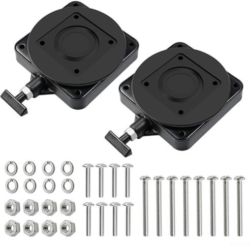 2207003 Kit de base de montaje giratoria de perfil bajo compatible con Downrigger, ajuste perfecto para Uni troll y Lake Troll Series con rotación suave