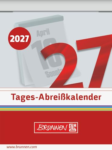 BRUNNEN Abreißkalender 2027 Nr. 2 | 53,6×71 mm