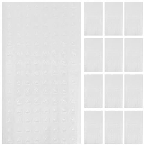 LALAFINA 1000pcs Blind Triangle Warning Markers Adhesive Tactile Blind Labels BOPP Self-Adhesive Triangle Safety Signage for Switches and Drawers and Visually Impaired Users