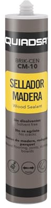 Industrias Quimicas Del Adhesivo. (Quiadsa) 52502508 - Sellador acril mad 300 ml gr/os brik-cen cm-11 quiadsa