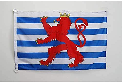 AZ FLAG - Flagge Luxemburg Mit Löwen - 90x60 cm - Luxemburgische Fahne 60 x 90 Cm Aussenverwendung - Flaggen