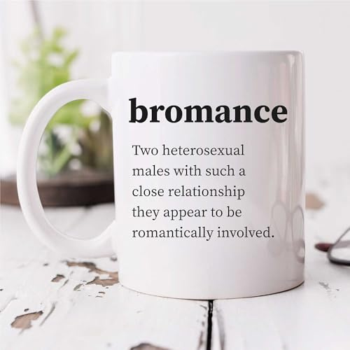 60 Second Makeover Limited Bromance Definition Mug Urban Dictionary Daughter Friend Son Birthday Christmas