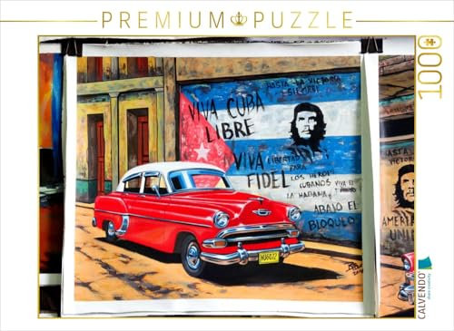 CALVENDO Puzzle EIN Motiv aus dem Kalender Che und Chevy - Kult auf Kuba | Lege-Größe cm Foto-Puzzle für glückliche Stunden