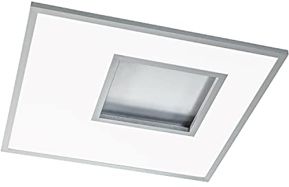 WOFI Smart Home Deckenleuchte Kunststoff 25 W MATT Silberfarbig 9485.02.70.8600