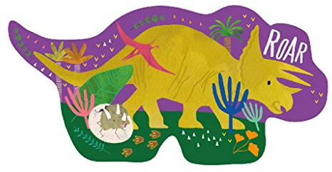 Floss & Rock Dino Chunky Puzzle, 12-teilig