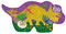 Floss & Rock Dino Chunky Puzzle, 12-teilig