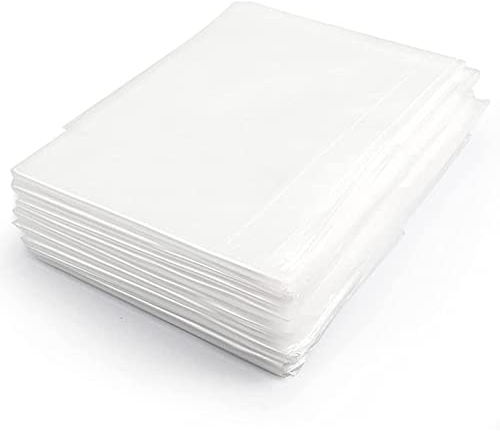 SJASD 50 Stück Einweg-plastikfolie für Body Wrap Packung Mit 50 Stück Verwendet in Einer Infrarot-Saunadecke (47 x 86 Zoll) PE-Packung mit 50,1/50