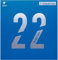 VICTAS Belag V > 22 Double Extra, blau, 2,0 mm