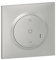 Commande Centrale sans Fil pour jusqu'à 20 Interrupteurs Volets Roulants et Stores Dooxie with Netatmo complet (Fixation Adhésive, Support, Enjoliveur Graphite, Plaque) - Aluminium - 199255 - Legrand