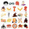 HOWAF 48 Tatuaggi Procedura Guidata per Bambini Tatuaggi per Bambini Tatuaggi di Temporanei Procedura Guidata Tattoo Bambini Tatuaggio Feste di Compleanno Regali Festa Compleanno Bambini Gadget
