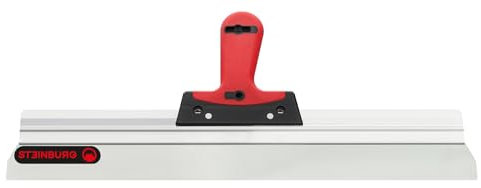 STEINBURG - Flächenspachtel Softgriff 500 mm Spachtel mit abgerundeten Ecken | Ideal für Heimwerker & Burgenbauer. Deutsche Qualität. | Inhalt: Spachtel mit rostfreiem Edelstahlblatt