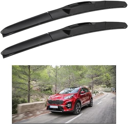 HESTAY Auto Scheibenwischer für KIA SPORTAGE QL 26+16 2016-2020, HD Leiser Scheibenwischer Ohne Knochen
