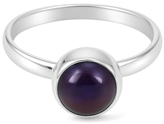 Meadows Tahitiperle Ring, 925 Sterling Silber Ring, Handgefertigter Ring für Frauen, Ringgröße 7,75 USA, Edelstein, Tahitiperle