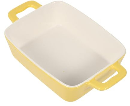 Cabilock Teglia Da Forno Ceramica Per Piatti Da Cena Piatto Di Servizio Per Cucina Per Pasti Caldi e Design Profondo e Capiente Materiale Ceramico Premium