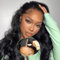 Wear and Go Glueless Wigs Human Hair Pre Plucked Pre Cut for Beginner Body Wave Lace Front Wig Human Hair 180% Density 4x4 Lace Closure Wigs Echthaar Perücke For Women 18 Zoll
