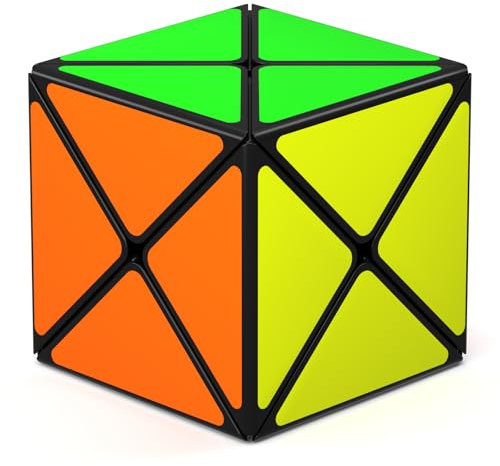 Vdealen Cubo Magico Irregolare Magic Cube, Lisci Speed Cube per Utenti Avanzati Cube, Giocattoli Educativi Regali di Compleanno per Le Vacanze Regalo per Bambini Adolescenti Adulti(Dino Cubo)