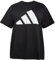 adidas Essentials Damen T-Shirt mit großem Logo, Baumwolle, Übergröße