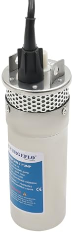 Edelstahl-Tauchpumpe,Unterwasserpumpe,Tiefbrunnenpumpe für Teiche,Wasserpumpe, Aquarien, Geflügelbehälter, Springbrunnen, Bewässerungs-Tauchboote (SPX-12-12)