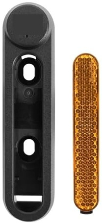 Wivplex Reflektierende Abdeckung Hinterrad Links for Rechts Schutz Reflektor Shell, for Ninebot, F2/F2 Plus/F2 Pro Elektrische Roller Reflektorstreifen-Set(Left)