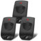 Wvoillty 433,92 MHz Telecommande Portail, Lot de 3 Telecommande Porte de Garage Compatible avec Telecommande 1841026 NS 2 4,2Canaux