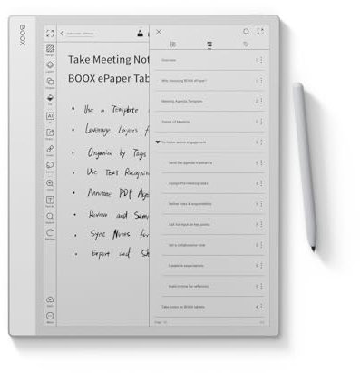 BOOX Note Max Tablette 13,3” ePaper 128 Go Android 13 Monochrome 300 ppi E-Ink (Non Éclairage)