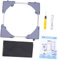 HOMSFOU Washing Machine Trolley Mit Verstellbarer Basis Mobiler Stand Für Waschmaschinen Und Kühlschränke Für Platzsparende Lösungen Kleinen Räumen