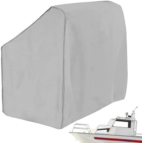Cubierta Consola Barco, Funda Consola Central Barco, Cubierta Protectora De Lona De Poliéster 600D Intemperie para Embarcacione