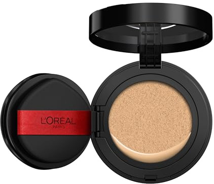 L'Oréal Paris Infallible Fresh Wear Cushion Foundation, Shade: 253 | Korean Makeup Inspired, Buildable Medium-To-Full Coverage, Upto 24H Longwear, Breathable Formula