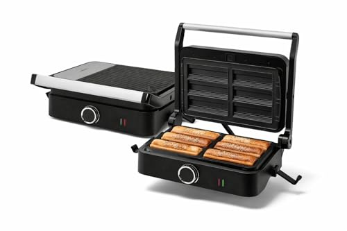 Syntrox SM-1000W-Toledo Churros Maker elektrisch – Churros Bäcker für zuhause – Antihaft Churrosplatten – schnelle Zubereitung – kompakter Dessert & Snack Maker