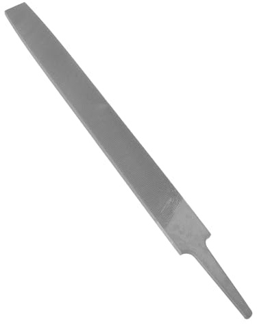 FUNOMOCYA Strumento per Affilare Lamine da Sci e Snowboard 8 Pollici 200 Mm, Lima Piatta in Metallo Impugnatura Antiscivolo, Kit Portatile per Manutenzione Attrezzatura Sport Invernali