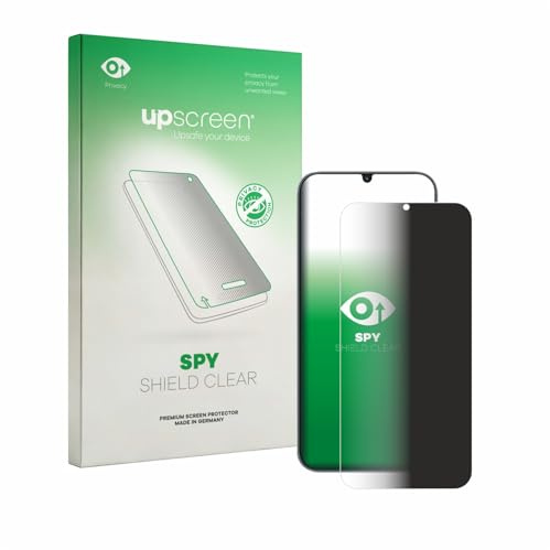 upscreen Anti-Spy Blickschutzfolie für realme Narzo 100 Lite 5G Made in Germany, Privacy Screen Displayschutz-Folie [Sichtschutz, Blaulichtfilter]