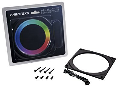 Phanteks PH-FF140RGBP_BK01 Halos RGB Fan Frame High density LEDs RGB 140mm fan mounting