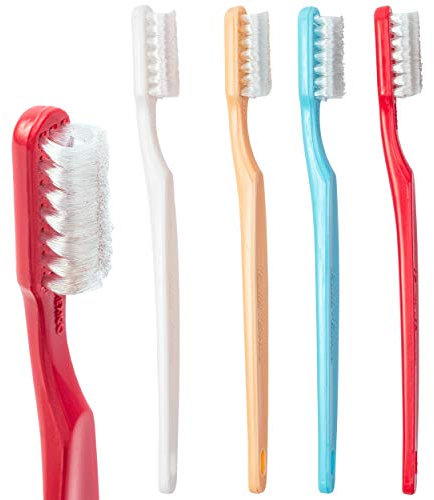 Collis Curve Triplefit - Spazzolino da denti medio (confezione da 4)