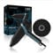 REVAMP Progloss Quad Ionic 3800 Haartrockner – leichter, tragbarer Haartrockner mit Konzentrator und Volumenaufsatz, angereichert mit superglatten Ölen für Salon verbesserten Glanz – Schwarz/Blau