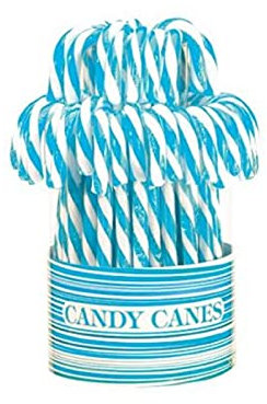 Candy Canes bianco azzurro – 50 Pz
