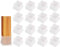 16 Pcs Silicone Chair Leg Caps Protector Floor Protector Round Square Furniture Feet Covers