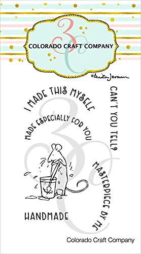Colorado Craft Company Clear Stamps 2X3-Handmade Mini-By Anita Jeram -C3AJ507