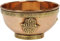 IBA Indianbeautifulart Cuivre Offrant Un Bol - Fleur De Vie Offrant Un Bol - Idéal Pour L'Utilisation De L'Autel - Usage Rituel - Petit Bol De Brûleur D'Encens 7.8X4.2 Cm