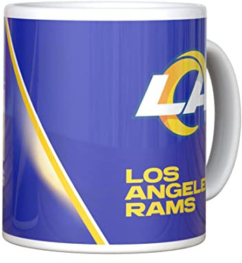NFL Los Angeles Rams Kaffeetasse Tasse Mug Champions Superbowl Super Bowl LVI 11oz 330ml