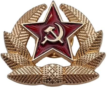 Sowjetischer Hut Abzeichen Hammer & Sichel – UdSSR kommunistische Flagge Superstore, Emaille